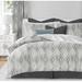 Union Rustic Deltana Comforter Set Polyester/Polyfill/Cotton Percale in Gray | California King Comforter + 2 Shams | Wayfair