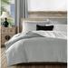 The Tailor's Bed Ticking Stripe Coverlet/Bedspread Set Polyester/Polyfill/Cotton Percale in Black | Twin/Twin XL Coverlet + 1 Standard Sham | Wayfair