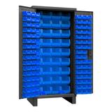 WFX Utility™ Mercury 78" H x 36.13" W x 24" D Bin Cabinet, Wood in Blue | 78 H x 36.13 W x 24 D in | Wayfair EC784FA90EB3431AA72104C3F39E2343