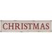 The Holiday Aisle® Metal Christmas Wall Sign Metal | 8.9 H x 0.8 W x 39 D in | Wayfair 20530A64AD784567BD48C88B310A6947