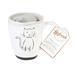 Cypress Home Pet Cat 2 Piece Coffee Mug Set Ceramic in Brown | 3.8 H x 4.5 W in | Wayfair 3AMH048