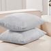 Everly Quinn Nicoletti Square Velvet Pillow Cover Velvet in Gray | 20 H x 20 W x 1 D in | Wayfair 14010AB34F764107821ADB2C789570E8