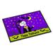 The Holiday Aisle® Fanchet Happy Halloween Skeleton Outdoor Door Mat Rubber | 18 W x 27 D in | Wayfair 1D7B5A3DB6094BF685519586B90C1C30