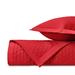 Home Treasures Linens Anastasia Coverlet/Bedspread Set Polyester/Polyfill in Red | Full/Double Coverlet/Bedspread + 2 Shams | Wayfair