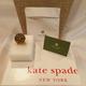 Kate Spade Jewelry | Kate Spade " Belle Of The Ball " 12k Gp Ring | Color: Brown/Tan | Size: 7