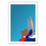 New York Mets 14'' x 20'' Team Bugs Bunny Limited Edition Fine Art Print