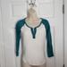 American Eagle Outfitters Tops | Am Eagle Womens 3/4 Sleeve Top | Color: Blue/White | Size: S