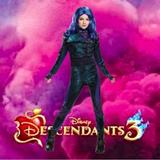 Disney Costumes | Disney Descendents 3 Mal Outfit Sz 4-6x | Color: Blue/Purple | Size: 4-6x