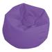 Factory Direct Partners Circle Soft Seating Bean Bag Sofa Polyester/Polyurethane in Black/Indigo | 35 H x 35 W x 35 D in | Wayfair SPG-1533-PU