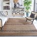 White 96 x 0.2 in Indoor Area Rug - Union Rustic Rosalina Geometric Hand-Woven Flatweave Jute Natural Area Rug Jute & Sisal | Wayfair