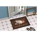 Gracie Oaks Gastonville Non-Slip Indoor Door Mat Synthetics | Rectangle 1'6" x 2'3" | Wayfair 91F2E65229D0402E82F315C7F361B0E0