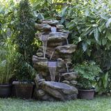 Loon Peak® Hambly Fiberglass 6-Tier Rainforest Fountain | 51 H x 30 W x 21 D in | Wayfair 61F9FC0FF0B541D68A848F80CEC17712