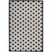 Black 63 x 0.25 in Indoor/Outdoor Area Rug - Zipcode Design™ Aeliana Geometric/Gray Indoor/Outdoor Area Rug Polypropylene | 63 W x 0.25 D in | Wayfair