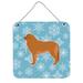 The Holiday Aisle® Snowflake Leonberger Wall Décor Metal in Blue/Brown/Gray | 8 H x 6 W in | Wayfair 3465CEC31A9E45388247FC8182D6D2EE