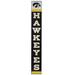 Iowa Hawkeyes 5'' x 36'' Team Vertical Wood Sign