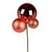 Vickerman 625149 - 18" Coral Pick Christmas Decoration (4 Pack) (N193071)