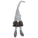 The Holiday Aisle® Sitting Gnome w/ Faux Fur | 22.4 H x 5.1 W x 5.1 D in | Wayfair 310C523830B143D38387ED941C80822F