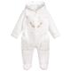 Stunning Sofija 'Delicja' Frilly Twin Swan Padded Baby Pram/Snowsuit - Size 62/3 Months