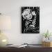 East Urban Home Radio Days 'Mae West Over The Shoulder Pose' Photographic Print on Canvas Metal in Black/Gray/White | 40 H x 26 W x 1.5 D in | Wayfair