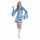 (PKT) (847826) Adult Ladies New Disco Lady Costume (UK 14-16)