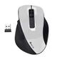 NGS Bow White - Kabellose Maus RF 2.4Ghz, Kabellose optische Maus 800/1200/1600dpi für Computer, Scroll + 5 Tasten, ergonomisch (Rechtshänder), Weiß