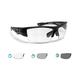 BERTONI Polarized Sunglasses Photochromic for Men Women Cycling Running Driving Fishing Golf Baseball Glasses (Matt Black - Photochromic Lenses)