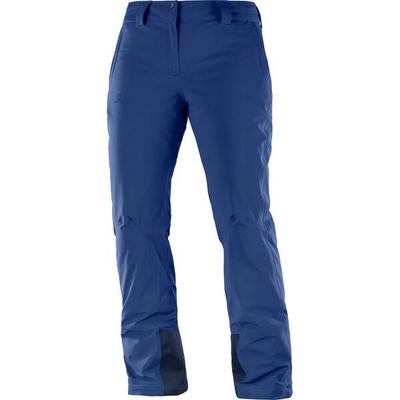 SALOMON Damen Skihose ICEMANIA PANT W, Größe S/L in Blau