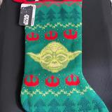 Disney Holiday | Disney Starwars Stocking Nwt | Color: Green/Red | Size: Os