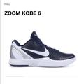 Nike Shoes | Kobe Bryant Nike Air Zoom 6 Size 9.5 | Color: Blue/White | Size: 9.5