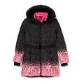 Desigual Girl's Chaq_aguacate Quilted Jacket, Black, 9/10
