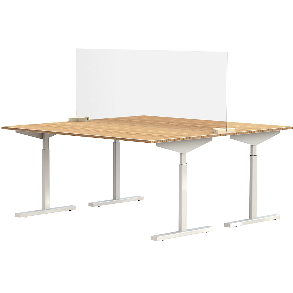 Vitre de séparation pour bureaux/tables SMIT VISUAL