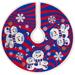 Philadelphia 76ers Snowman Sherpa Christmas Tree Skirt