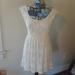 American Eagle Outfitters Dresses | Aeo Embroidered Dress | Color: Cream | Size: 4