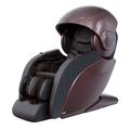 BuyDirectSign Faux leather Power Reclining Heated Massage Chair Faux Leather in Black | 54.5 H x 32.5 W x 59 D in | Wayfair