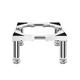 Anti-Noise Washing Machine Base Machine Base Stand Refrigerator Holder Bracket 17.71-25.59in Adjustable Washing Stand for Tumble Dryers Cookers Fridges Freezers (4/8/12feet)(4 feet24-27cm)