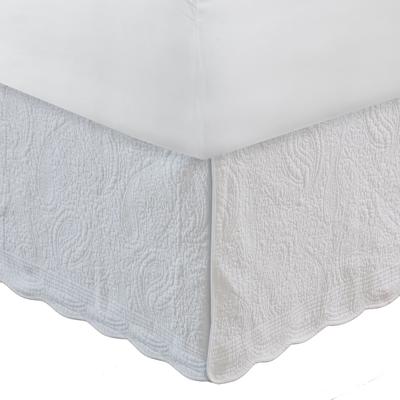 Paisley Quilted Bed Skirt 18
