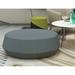 Friant Pog II Fabric Pouf w/ Round Shape, Upholstery, Flexibility Polyester | 13.7 H x 41 W x 43.3 D in | Wayfair Ottomans C-AR.BON.PO.L-SF-1113