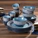 Birch Lane™ Sonali Mosaic 16 Piece Stoneware Dinnerware Set Ceramic/Earthenware/Stoneware in Blue/White | Wayfair A40AFD247B134B2BB53AE04453F2E815