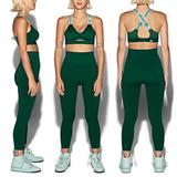 Adidas Pants & Jumpsuits | Adidas X Ivy Park Circular Knit Legging Tights | Color: Green | Size: S