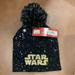 Disney Accessories | Disney Star Wars Hat | Color: Black/Silver | Size: Osg