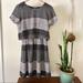 Madewell Dresses | Madewell Silk Dress | Color: Black/White | Size: 0