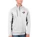 Men's Antigua White Toronto Blue Jays Generation Quarter-Zip Pullover Jacket