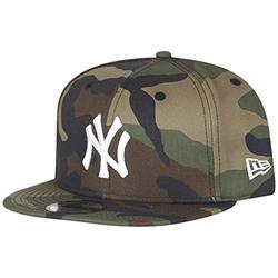 New Era 9Fifty Snapback Cap - BASIC NY Yankees wood camo - M/L