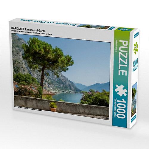 Puzzle CALVENDO Puzzle GARDASEE Limone sul Garda - 1000 Teile Foto-Puzzle glückliche Stunden Kinder