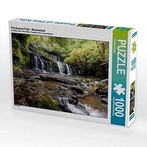 Puzzle Purakaunui Falls - Neuseeland Foto-Puzzle Bild von TomKli Puzzle
