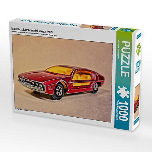Puzzle CALVENDO Puzzle Matchbox Lamborghini Marzal 1969 - 1000 Teile Foto-Puzzle glückliche Stunden Kinder