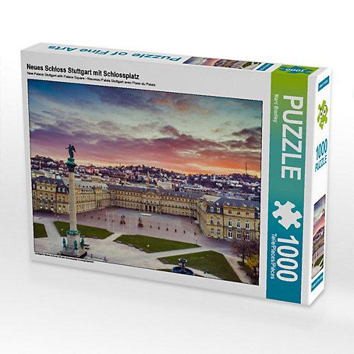 Puzzle Neues Schloss Stuttgart mit Schlossplatz Foto-Puzzle Bild von Marc Feix Photography Puzzle