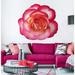 Red Barrel Studio® Rose Flower Wall Decal Vinyl in Red/Pink | 22 H x 22 W in | Wayfair 68F4DEE19C6646A1AAB3AA36574476E4