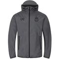 Liverpool FC Official Gift Mens Shower Jacket Windbreaker Peaked Hood Grey Sm.