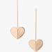 Kate Spade Jewelry | Kate Spade Heritage Spade Heart Linear Earrings In Rose Gold | Color: Gold | Size: Os